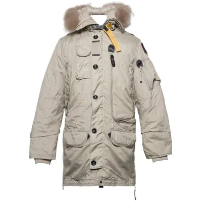 Parka (Beige) de Parajumpers Duvet, Plume, Fourrure, Polyamide, Polyester