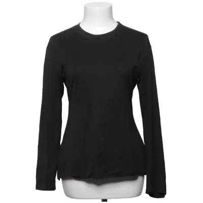 Lange mouwen shirt (Zwart) van Yohji Yamamoto Katoen