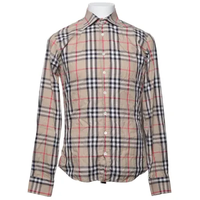 Skjorta (Beige, Flerfärgad) från Burberry Bomull