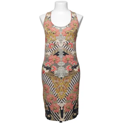 Kjole (Beige, Rød, Flerfarvet) fra Alexander McQueen Elastan, Viscose