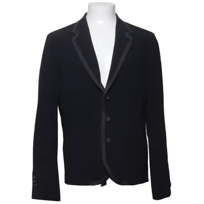 Blazer (Bleu) de Lanvin x H&M Viscose, Laine
