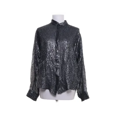 Blouse (Zwart, Zilver) van Isabel Marant Polyester, Zijde