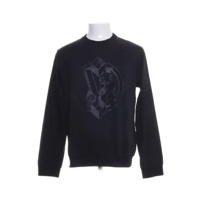 Sweatshirt (Zwart) van Versace Jeans Katoen, Elastaan, Polyamide, Viscose