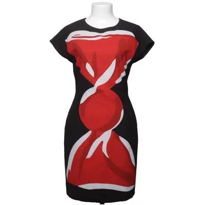 Robe (Noir, Rouge, Blanc) de Boutique Moschino Élasthane, Polyester