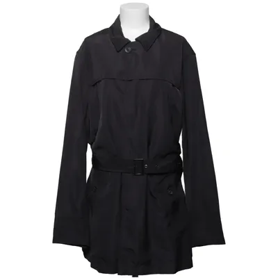 Trenchcoat (Zwart) van Versace Collection Polyester