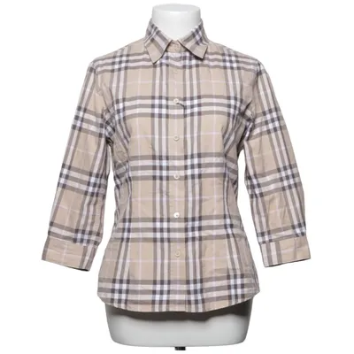 Shirt (Beige, Grijs, Wit) van Burberry Katoen