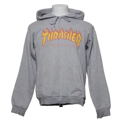 Hættetrøje (Grå) fra Thrasher Bomuld, Polyester