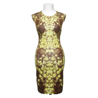 Robe (Jaune, Marron, Multicolore) de McQ by Alexander McQueen Élasthane, Viscose
