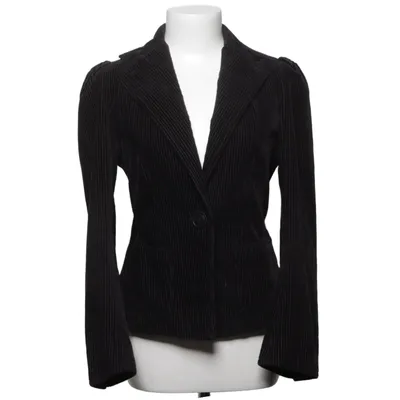Blazer (Zwart) van Dries van Noten Katoen