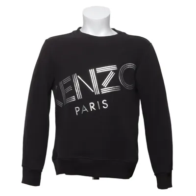 Sweatshirt (Zwart) van Kenzo Kids Katoen, Elastaan, Polyester