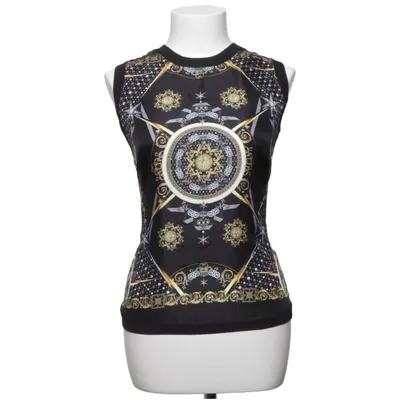 Topp (Svart, Guldfärgad, Flerfärgad) från Versace Collection Silke, Ull
