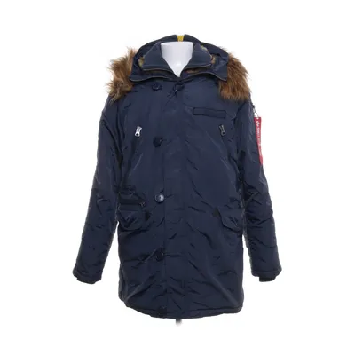 Vinterrock (Blå) från Alpha Industries Akryl, Nylon, Polyester, Pälsimitation
