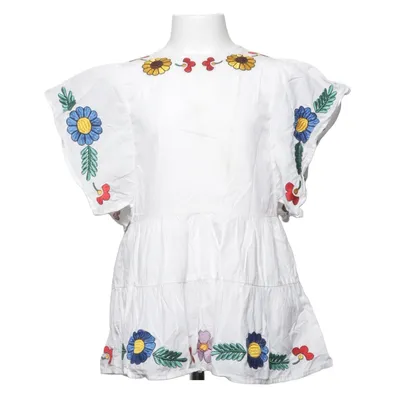 Klänning (Vit, Flerfärgad) från Stella McCartney Kids Bomull
