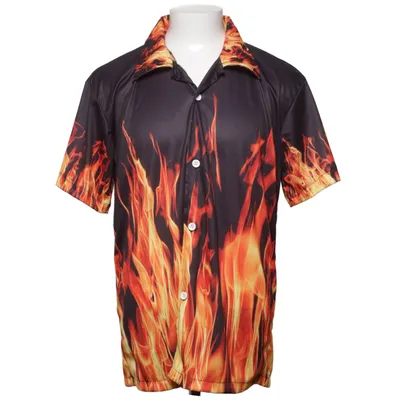 Chemise à manches courtes (Noir, Multicolore) de Widmann Polyester
