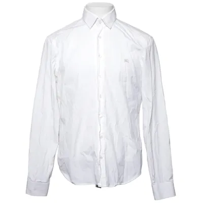 Shirt (Wit) van Burberry Brit Katoen, Elastaan