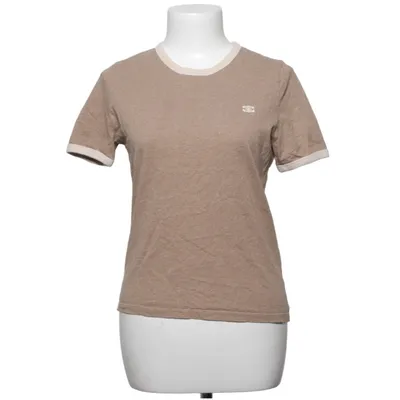 T-shirt (Bruin, Beige) van Celine Katoen