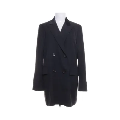 Frakke (Sort) fra Jil Sander Cupro, Uld