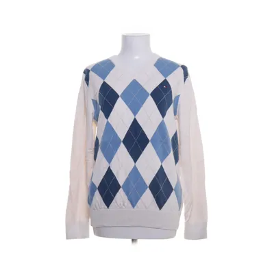 Pullover (Blå, Vit) från Tommy Hilfiger Bomull, Elastan