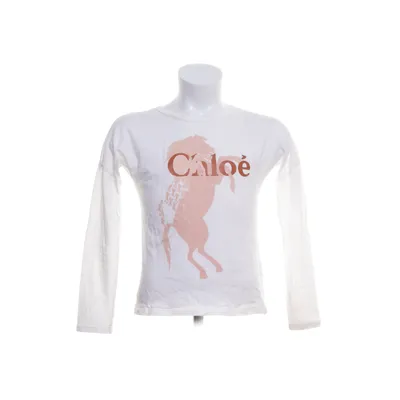 Långärmad t-shirt (Vit) från Chloé Bomull, Modal