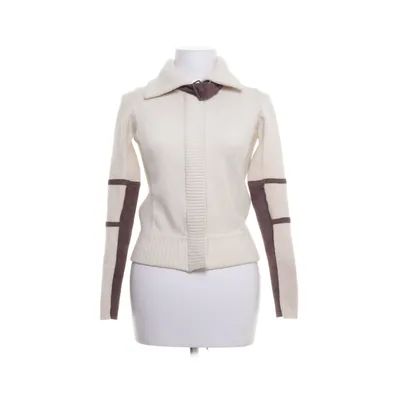Cardigan (Beige, Brown) from Armani Exchange Acrylic, Polyester, Leather, Wool