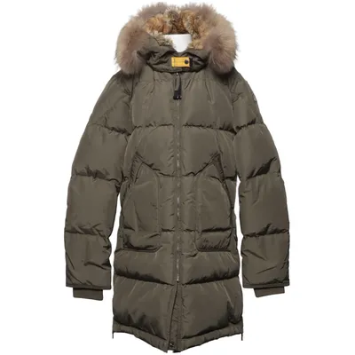 Dunfrakke (Grøn) fra Parajumpers Akryl, Dun, Fjer, Polyamid, Polyester