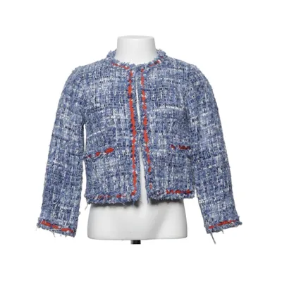 Blazer (Blue, White, Red) from Oscar de la Renta Acetate, Cotton, Elastane