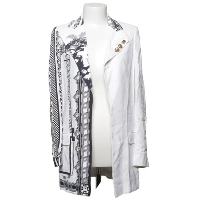 Blazer (Wit, Zwart) van Versus Versace Acetaat, Elastaan, Viscose