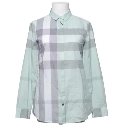 Skjorte (Grøn, Flerfarvet) fra Burberry Bomuld