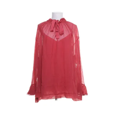 Knytblus (Rosa) från See by Chloé Bomull, Silke, Viskos