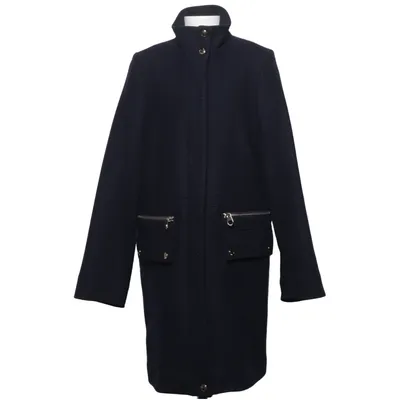 Manteau (Bleu) de Chloé Polyamide, Polyester, Laine