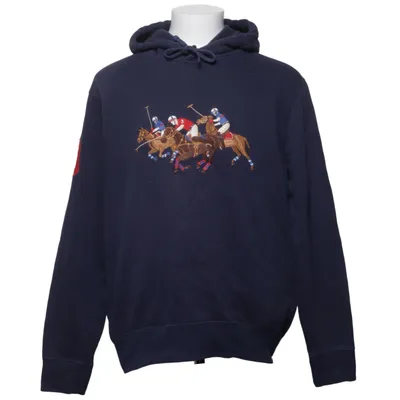 Kapuzenpullover (Blau, Mehrfarbig) von Polo Ralph Lauren Baumwolle, Polyester