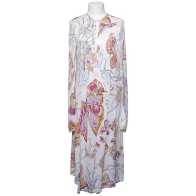 Wrap dress (White, Multicolored) from Emilio Pucci Cupro, Viscose