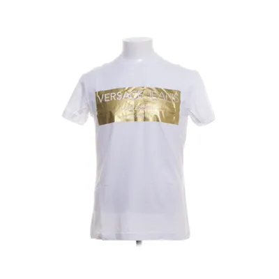 T-shirt (Blanc) de Versace Jeans Coton, Élasthane