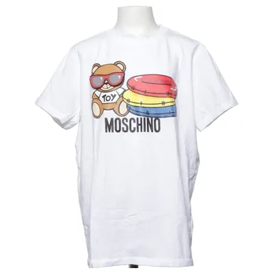 T-shirt (HOM03F LBA10) från Moschino Teen Bomull, Elastan, Polyester