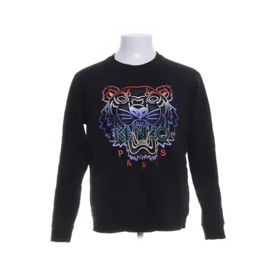 Sweatshirt (Zwart, Meerkleurig) van Kenzo Katoen, Elastaan, Polyester