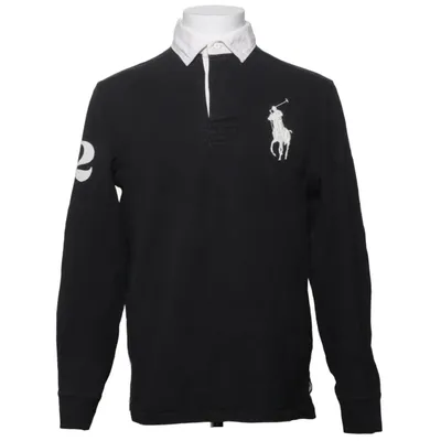 Rugby shirt (Zwart) van Polo Ralph Lauren Katoen