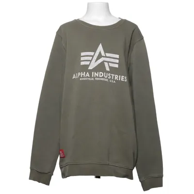 Sweatshirt (Vert) de Alpha Industries Coton, Polyester
