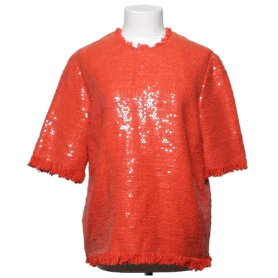 Top (Red) from MSGM Cotton, Polyester, Viscose
