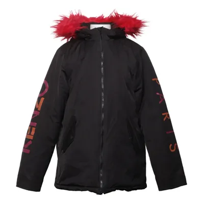 Winter jacket (Black, Pink, Orange) from Kenzo Kids Acrylic, Cotton, Polyester