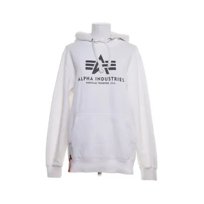 Huvtröja (Vit) från Alpha Industries