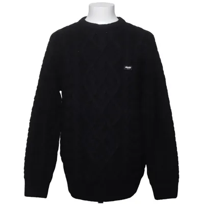 Sweater (Black) from Palace Acrylic, Merino wool, Polyamide