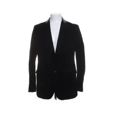Blazer (Black) from Gucci Cotton, Viscose, Cupro, Leather