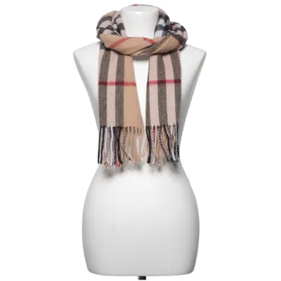 Scarf (Beige, Multicolored) from Burberry Cashmere