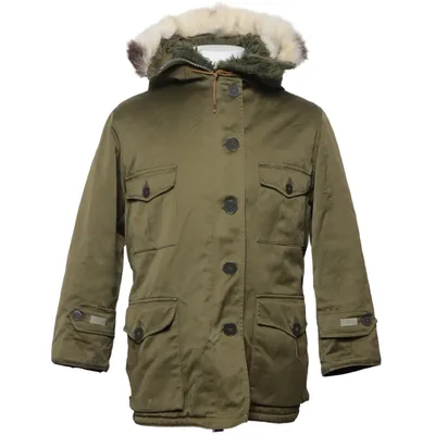 Parka (Green) from Mammut Cotton, Wool