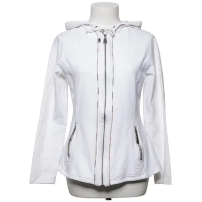 Capuchon sweater (Wit) van Burberry Katoen, Elastaan