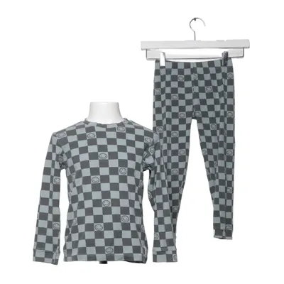Pyjama (Bleu, Gris) de Feetje Élasthane, Coton biologique