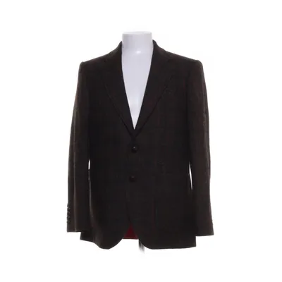 Kavaj (Brun, Flerfärgad) från Harris Tweed Viskos, Ull