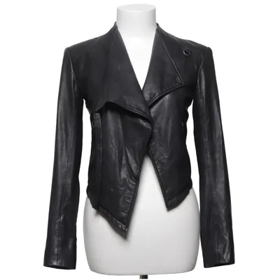 Bikerjacka (Svart) från Helmut Lang Skinn, Viskos