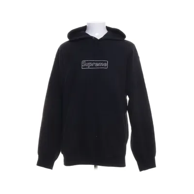 Huvtröja (Svart) från Supreme Bomull