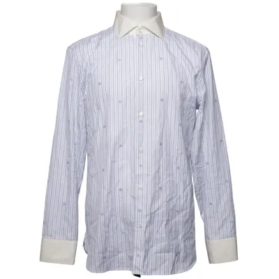Shirt (Blauw, Wit) van Gucci Katoen